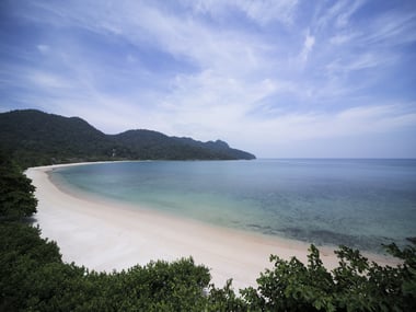 View of Datai Bay at The Datai