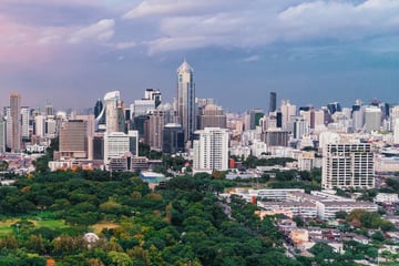 Lumpini Park and Bangkok 