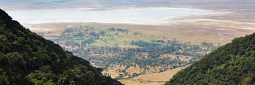 View of Ngorongoro Crater