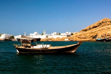 The Omani coast