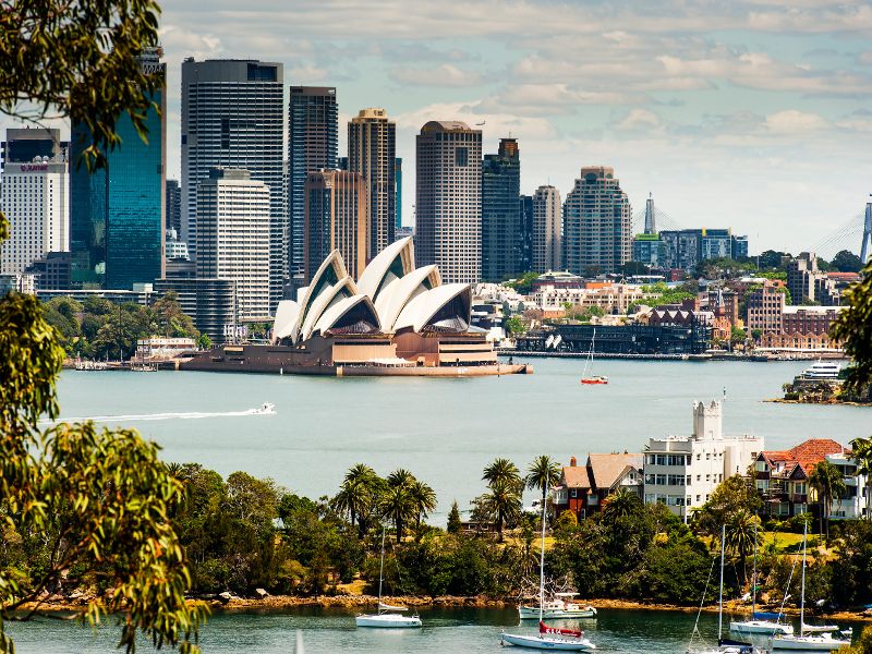 View of Sydney from Taronga Zoo