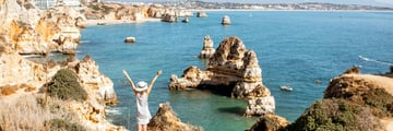 Overlooking Lago, Algarve
