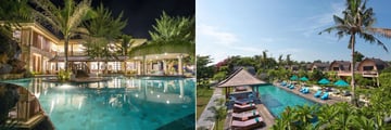 Island Pool Bar and Hidden Pool Bar at Vila Ombak
