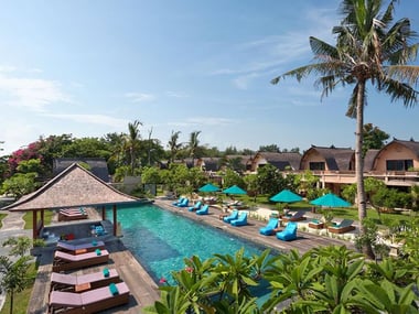 Pool at Vila Ombak, Gili Trawangan, Lombok