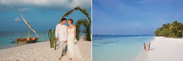 Vilamendhoo Resort weddings and romance
