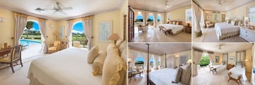 Bedrooms at Villa Benjoli Breeze