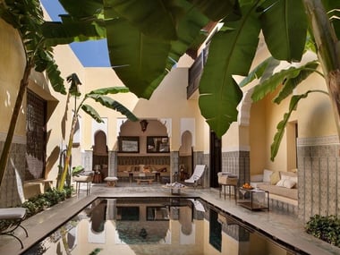 Small pool at Villa des Orangers