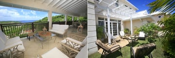 Villa Paradisso, Balcony and Gardens