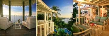 Veranda at Villa Saline Reef
