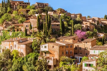 Village of Deia, Mallorca, Spain