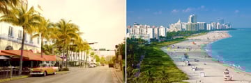 Ocean Drive & Miami Beach