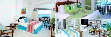 Voyager Beach Resort, Executive Sea View, Superior Sea View and Executive Garden Cabins