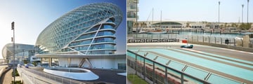W Abu Dhabi, Yas Island, Exterior and Yas Marina Circuit