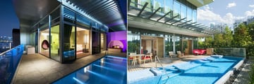W Singapore - Sentosa Cove, Fantastic Suite Plunge Pool and Balcony and Wow Suite Exterior
