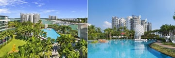 W Singapore - Sentosa Cove, Hotel Gardens, Wet Pool and Wet Bar