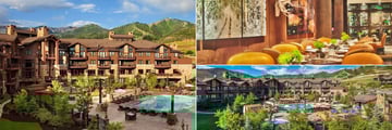 Waldorf Astoria Park City, Pool Exterior, Powder Restaurant and Pool Area