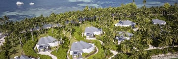 Waldorf Astoria Seychelles Platte Island aerial