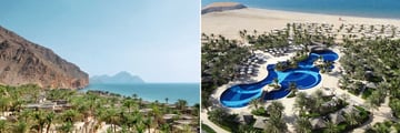 Waldorf Astoria Ras Al Khaimah & Six Senses Zighy Bay landscapes