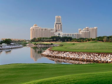 Waldorf Astoria Ras Al Khaimah exterior and golf course