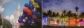 Walt Disney World Orlando & Ocean Drive Miami