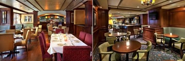 Warwick Hotel, Margaux Restaurant Dining Area and Margaux Restaurant Bar and Lounge