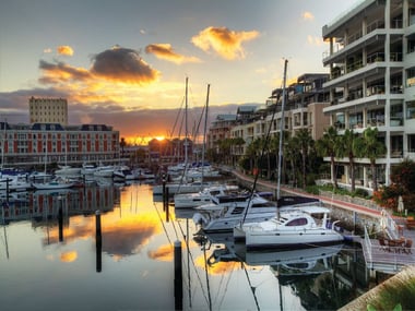 Waterfront Village harbour