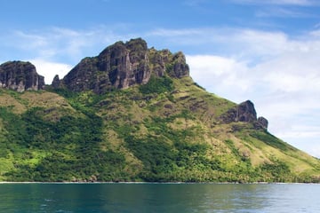 Waya Island in Fiji