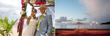 Romance and weddings at Hermitage Bay