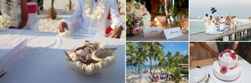 Wedding Details at Sandies Tropical Village