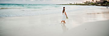 A romantic stroll in the Dominican Republic