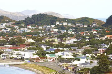 Aerial view of Wellington