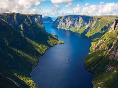 Western Brook Pond tour boat, Gros Morne National Park