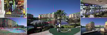 Westgate Town Center Resort & Spa, Games Room, Mini Golf, Fitness Center, Boat Rentals and Swan Rides and Pool