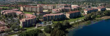 Westgate Town Center Resort & Spa, Aerial View of Resort and Lake