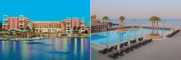 Exterior view and reef club pool at The Westin Dragonara