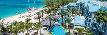 Westin Grand Cayman Seven Mile Beach Resort aerial view