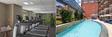 Fitness Centre and Pool at Westin Riverwalk