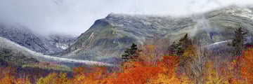 The White Mountains in the autumn
