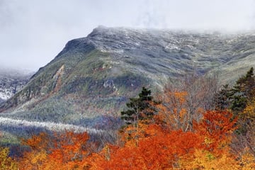 The White Mountains in the autumn