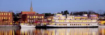 Wilmington Harbour, North Carolina