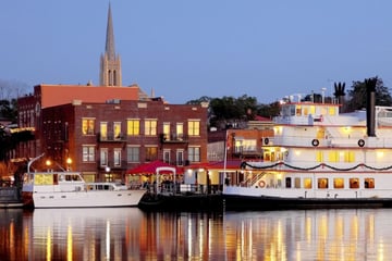 Wilmington Harbour, North Carolina