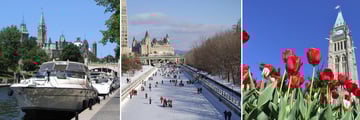 Rideau Canal, Winter Wonderland & Beautiful Architecture in Ottawa
