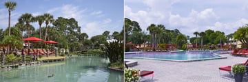 Tropical Lagoon and Pool at Wyndham Orlando Resort