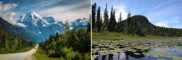 Yellowhead Highway Scenery & Summit Lake, Prince George