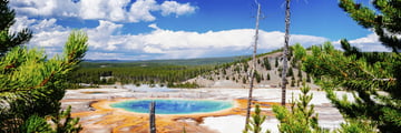 Yellowstone Grand Prismatic Springs