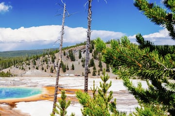 Yellowstone Grand Prismatic Springs
