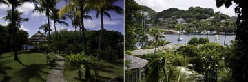 Young Island, Gardens and Island Views