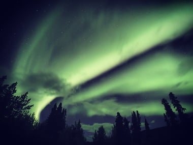 Yukon northern lights