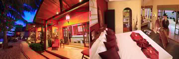 Zazen Boutique Resort, Beachfront Deluxe Bungalow and Bedroom