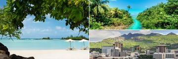 Zilwa Attitude Beachfront, Mauritius Jungle and Creek & Port Louis